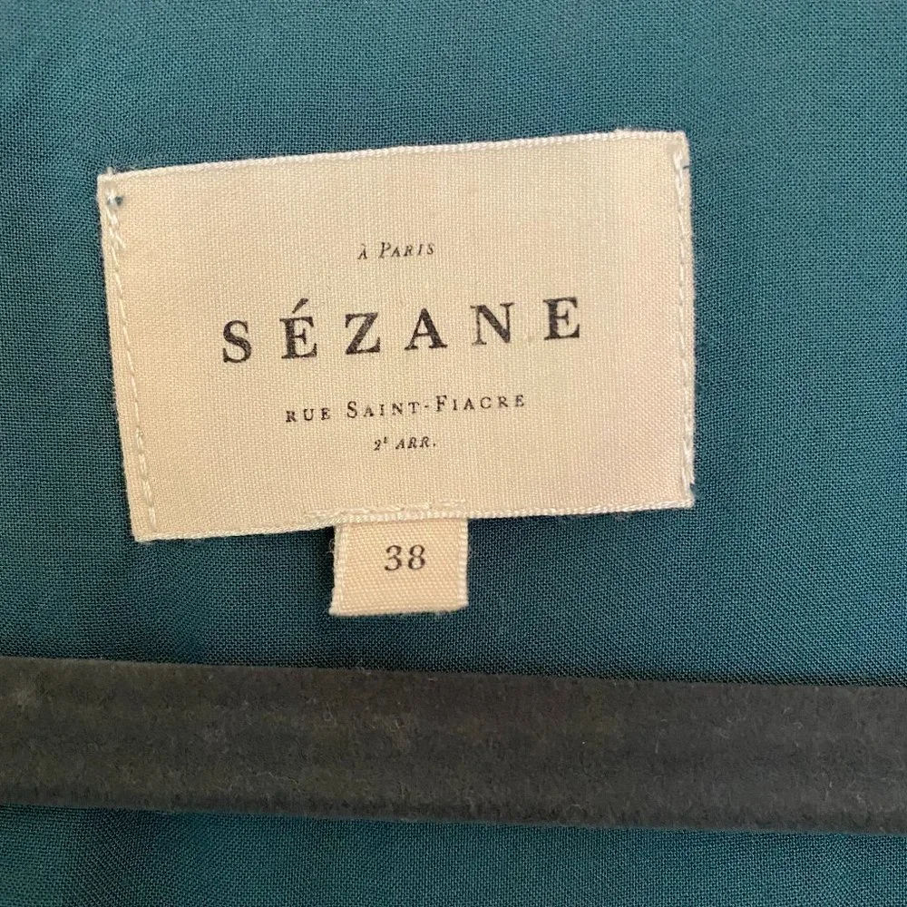 Sezane Elsa Mini Wrap Dress; Size US 6 (FR 38) - Picture 5 of 5